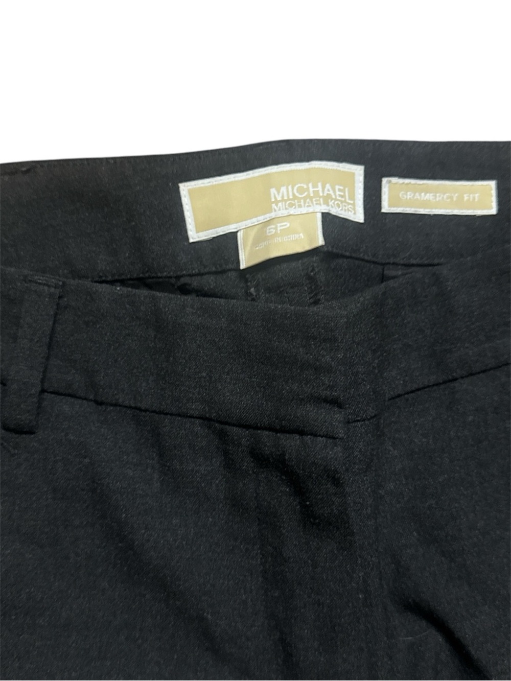 Michael Kors Black Straight Leg Dress Pants
Trouser Trousers Size 6P Petite - Picture 5 of 6